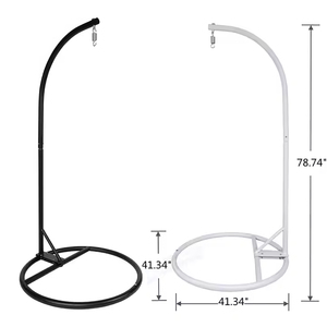 Basamento portatile da giardino in acciaio basamento amaca - Product Image 1