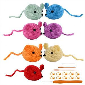 Amigurumi Animal en Crochet de Laine Mérinos de Luxe Fait Main – Qualité Boutique, Pièce de Collection Élégante et Décorative de Luxe - Product Image 1