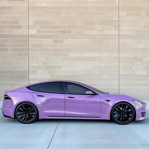 PPF Haute Performance TPU Violet Lavande 1.52*15m Auto-réparant Coloré PPF Installation Humide - Product Image 3