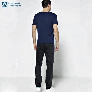 mayor de su propia marca Jeans calidad estilo Denim <span class=keywords><strong>Pantalones</strong></span> de hombre de diseño negro <span class=keywords><strong>pantalones</strong></span> vaqueros de los hombres - Product Image 4