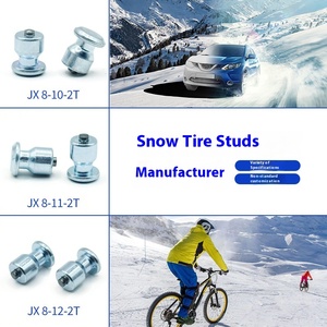 Design quadrato Anti-scivolo invernale per auto <span class=keywords><strong>moto</strong></span> da neve con borchie resistenti all'usura prodotto da uno specialista di pneumatici transfrontalieri - Product Image 4