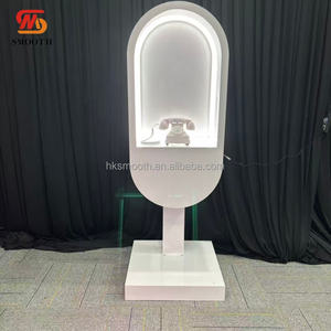 Cabina Telefónica Blanca con Luz LED y Letrero de Neón para Decoración de Bodas, Eventos y Fiestas - ¡Oferta! Deja un mensaje - Product Image 2