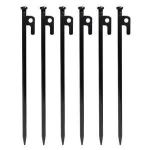 Estacas para tienda de campaña Camnal de 20/30/40 cm, material de aleación de alta resistencia para camping, lona, líneas de sujeción a prueba de viento - Product Image 4