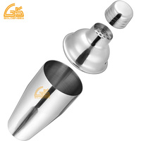 Kit de barman accessoires de bar jigger ensemble de shaker à cocktail en acier inoxydable avec support