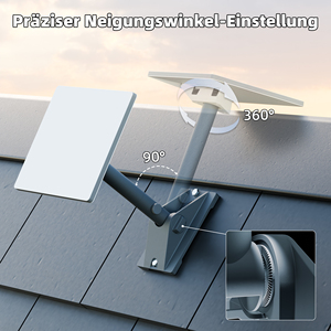 Support de toit de précision Starlink Mini, pivotant à 360°, inclinaison réglable à 90°, support en aluminium T6061, étanche pour tous les toits - Product Image 4