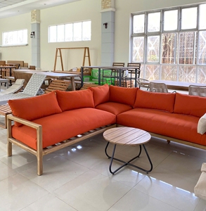 Juego de sofá reclinable eléctrico de cuero tostado genuino de estilo italiano de lujo de madera de alta calidad, muebles de sala de estar con poliéster - Product Image 2