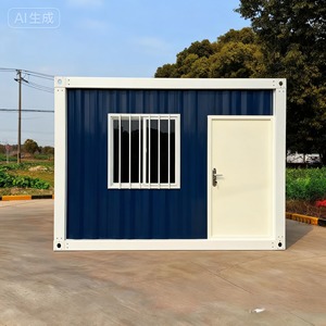 Toilettes portables contemporaines carrées respirantes personnalisées avec panneau sandwich pour usage en centre commercial - Marque LW de Jiangsu - Product Image 5