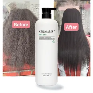 Keratin Hair Treatment Price 100% Natural Protein Collagen Keratin Hair Sclap Care Vitamin Treatment Perfect Brazilian Blowout Keratin Straightening Home Use