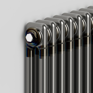 BODE radiatore tradizionale a 2 colonne con Design decorativo in acciaio dolce nero BODE - Product Image 5