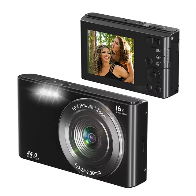 Hot Sale 2.4 Inch Screen Compact Point and Shoot 4K Kis Camera 16X Digital Zoom Digital Camera 4K