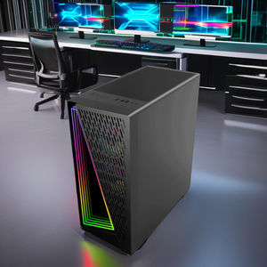 Nouvel arrivage Tour <span class=keywords><strong>PC</strong></span> de bureau complète EATX Boîtier de jeu RVB Boîtier pour ordinateur <span class=keywords><strong>PC</strong></span> <span class=keywords><strong>Gamer</strong></span> Boîtier d'armoire bon marché - Product Image 2