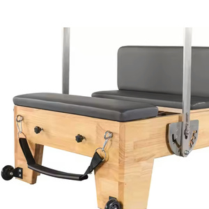 <span class=keywords><strong>Reformer</strong></span> de <span class=keywords><strong>Pilates</strong></span> de Roble Rojo de Alta Calidad OEM para el Hogar, Salud y Adelgazamiento, Servicio Personalizado Duradero - Product Image 6