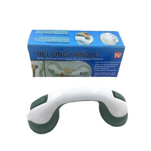 Barres d'appui murales en plastique pour salle de bain, pour personnes âgées, avec ventouses, capacité de charge de 5 kg, style moderne et simple - Product Image 5