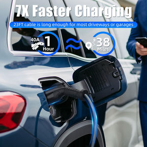 Stasiun Pengisian Daya Kendaraan Listrik Energi Baru Berkualitas Tinggi yang Dipasang di Dinding AC Fast Level 2/J1772 Pengisian ODM/OEM 7KW 9.6KW 11.5KW - Product Image 4