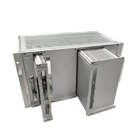 C-BOX . . Boîtier de contrôle personnalisé 6U, profil en aluminium anodisé 19 pouces, type table multi-rails, sous-rack 24563-133
