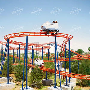 Crazy Mouse Coaster Ride avec fibre de verre épaissie + acier | Équipement de parc d'attractions familial - Product Image 1