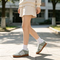 Chaussures décontractées montantes à plateforme en cuir de vache pour femmes, style mode, vente en gros d'usine, personnalisables, rehaussantes de 8 cm/3,15 pouces