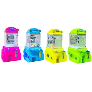 Hot Selling Mini <b>Claw</b> <b>Machine</b> Coin Operated <b>Arcade</b> Games Crane Kids Plush Small Rabbit Toy for Youngsters - Product Image 1
