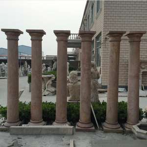 <span class=keywords><strong>Maison</strong></span> carrée décorative grecque de style européen moderne avec texture de marbre blanc naturel sculpté autour des piliers de porte de fille romaine - Product Image 4