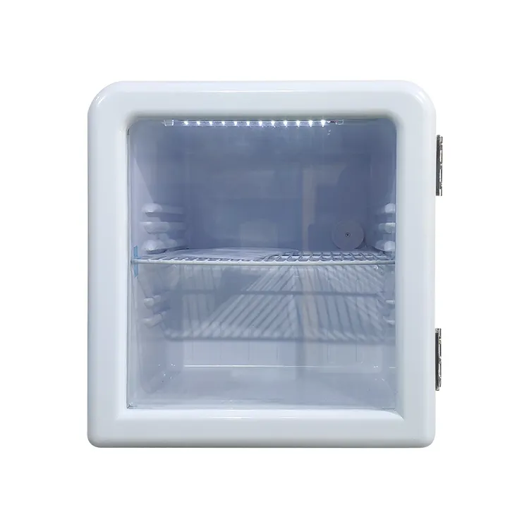 MEISDA52Lガラスドアミニ冷蔵庫ファン冷却小型冷蔵庫新しいデザイン