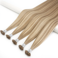 Extensions de cheveux Remy K Tip Premium 30 pouces en vrac, Micro 0,5g Cheveux vierges bruts 100% Remy russes K Tip Kinky Straight