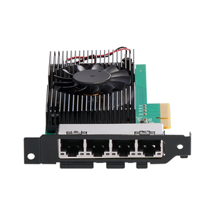 Carte réseau filaire interne IOCREST Quad-Port 2.5G PCIe X4 avec modèle I226 IO-PCE226S-4GLAN pour ordinateur de bureau, stock 2.5G PCIe Network - Product Image 5