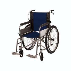 Kursi roda paduan aluminium penjualan laris untuk perjalanan penyandang cacat Harga medis murah kualitas tinggi - Product Image 2
