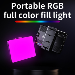 Lumière LED rechargeable carrée M15 pour téléphone, clip photo, éclairage pour streaming, maquillage, <span class=keywords><strong>webcam</strong></span>, appel vidéo, lumière vidéo de poche - Product Image 6