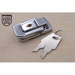 Loquet à ressort métallique Anwang AW3016 avec trou pour clé pour valises de transport et bagages en cuir - Product Image 4