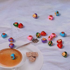 Alloy Cartoon Zongzi Beads 3D Mini Pendant Colorful Loose Beads For <b>Bracelet</b> Accessory Spring 2024 Jinhua Origin - Product Image 2