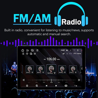 Radio para Auto LELV con Android 15, Reproductor Universal para Auto con Rotación de 360 Grados, GPS, Pantalla Táctil Estéreo, WiFi Integrado, Audio de Alta Resolución