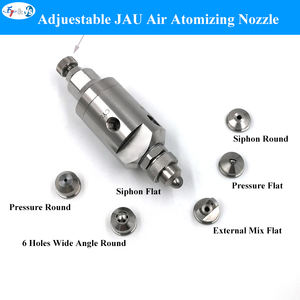 1/8 "1/4" שיאו סיפון/לחץ מתכוונן/לחות מתכווננת/לא מתכווננת, וצת אוויר ניקוי פנאומטי זרבובית - Product Image 2