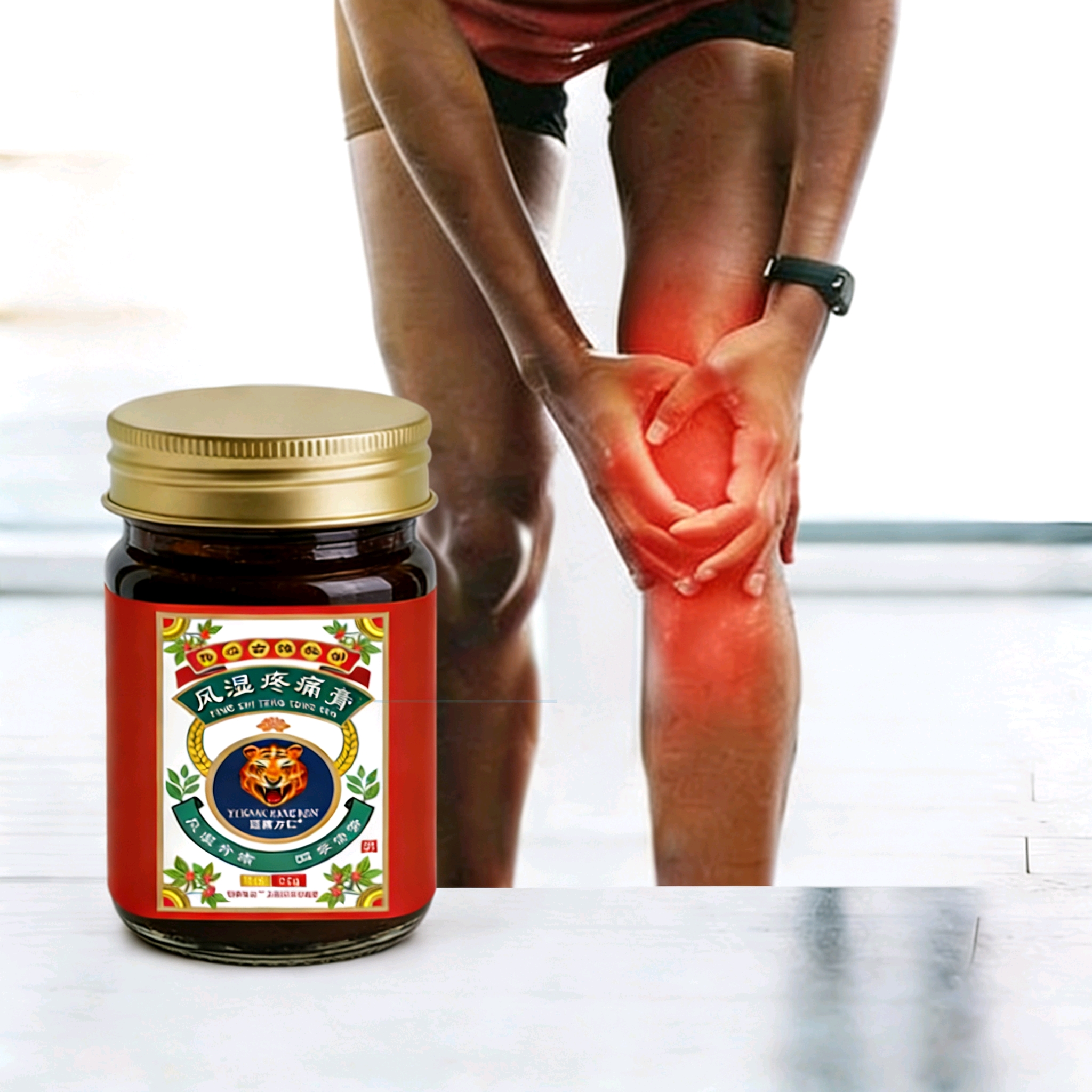 Bone-Penetrating Massage Ointment Rheumatic Massage Ointment for Knee & Joint Discomfort 55g Herbal Strength for Seniors