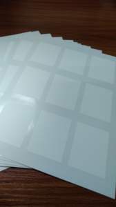 Di fabbrica Su Misura Eco-Friendly di Carta Impermeabile/PP Autoadesivo Adesivo A4 <span class=keywords><strong>A5</strong></span> A6 Foglio Etichetta - Product Image 3