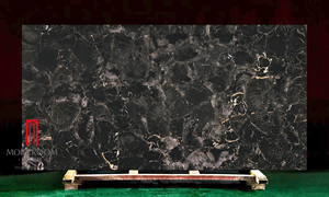 Mặt Bàn Gỗ Hóa Thạch Đen - Product Image 2