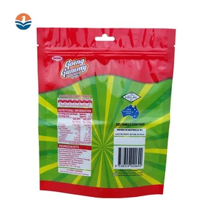 Custom Printed Recyclable Plastic Food Packaging <strong>Laminating</strong> Standing up <strong>Pouch</strong> with Zipper Reusable for Beverage - Product Image 6