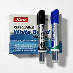 X-138 Whiteboard Erasing Marker <b>Refill</b> Ink Red Blue Black Ink Drawing Refillable Whiteboard Marker <b>Pen</b> - Product Image 2