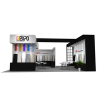 Stand d'exposition modulaire et réutilisable à montage rapide en 30 minutes, à vendre