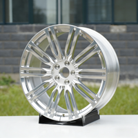 Nouvelle jante de course SIMEI forgée monobloc Beadlock, déport arrière 40 mm, finition noire, PCD 100 mm pour Drag, 15x3.5/17x4.5, en alliage d'aluminium