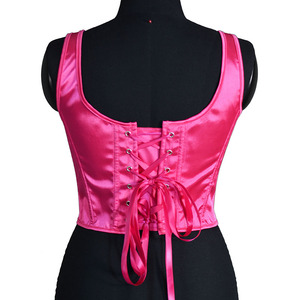 คอร์เซ็ทผ้าซาตินแบบพรีเมียม กระชับรูปร่าง สำหรับผู้หญิง สีสันตามสั่ง บาง เซ็กซี่ สวยสง่า วินเทจ ลำลอง ใส่ไปเที่ยวคลับได้ เป็นมิตรกับสิ่งแวดล้อม บริการ OEM - Product Image 5