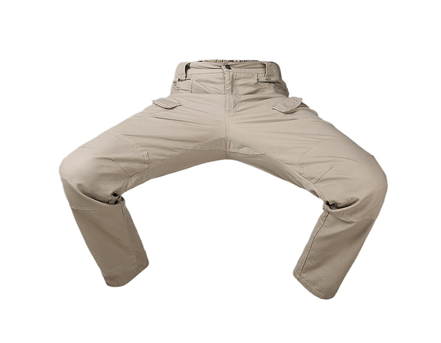 High Quality Pants Men's Anti-Tearing Ribstop Fabric Pockets Tactical Pants for Working Hiking Hunting Training