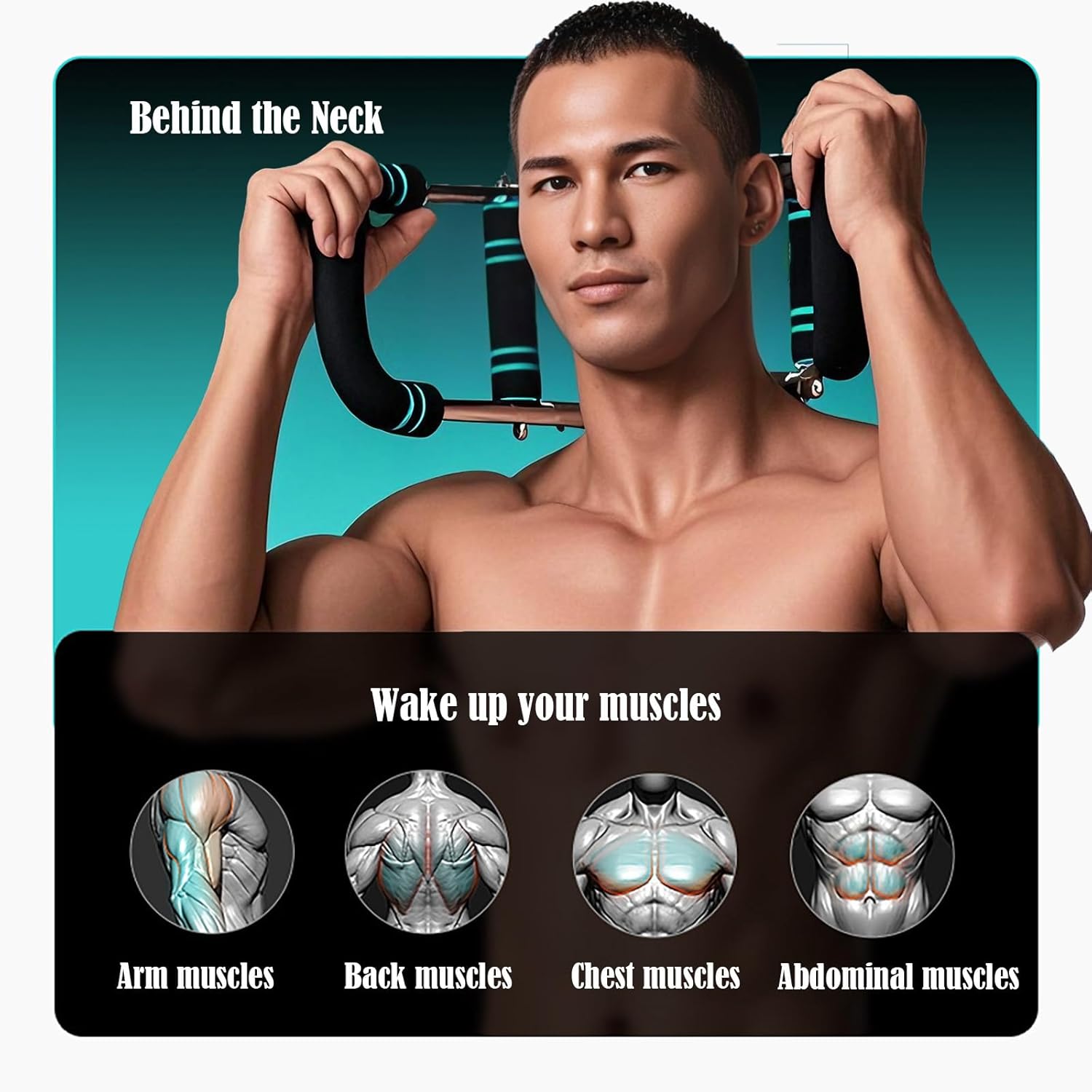 Thigh Twister Armtrainer U-Form - Verstellbar 30-50kg Für Zuhause