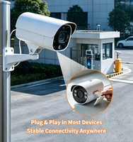 Carte SIM pour caméra de sécurité, couverture mondiale 4G IoT M2M pour la surveillance vidéo par caméra IP, forfaits de données de 100 Mo à 1 Go par pays