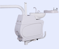 Équipement médical clinique, fauteuil dentaire Foshan en vente, fauteuil dentaire électrique rotatif en métal et plastique