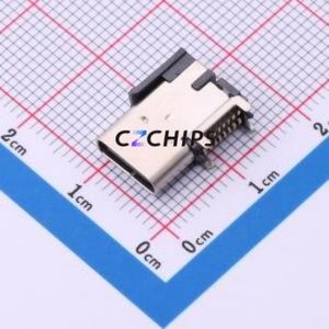 TYPEC-305-ACP16H458 USB Connector SMD Connector ( Connector Type: Type-C )( Protocol Standard: USB 3.1 )( Gender: Female ) - Product Image 1