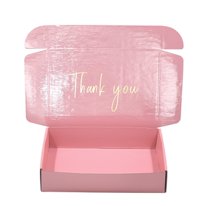 Petite boîte de carton de Kraft brun avec le type de dossier de carton ondulé de stratification de Matt pour l'expédition et l'emballage de <span class=keywords><strong>commerce</strong></span> électronique - Product Image 5