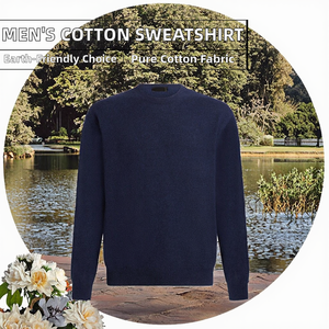 Sudadera Unisex Casual con Cuello Redondo para Hombre, 100% Algodón, Forro Polar, Estampado de Dibujos Animados, Lavada, Transpirable y Ecológica - Product Image 2