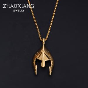 Colgantes para Casco, Collares para Hombre y Mujer, Chapados en Oro/Rosado/Negro, Joyería de Acero Inoxidable, Estilo Vikingo, Acier Inoxydable, Bijoux - Product Image 4