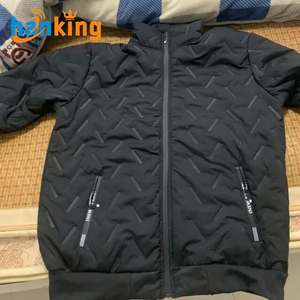 Chaqueta cálida Ehanking para hombre, chaquetas impermeables gruesas de lana cálida para hombre, <span class=keywords><strong>abrigo</strong></span> informal de gran tamaño para exteriores - Product Image 5
