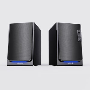 Altavoz Hi-Fi Bluetooth Estéreo Coaxial 2.0 de Madera para Estantería con Luz LED y Alimentación CA - Product Image 3